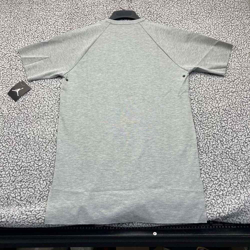 Air Jordan Shirt‎ Men Medium Gray Jumpman Short Sleeve Crew Neck New M